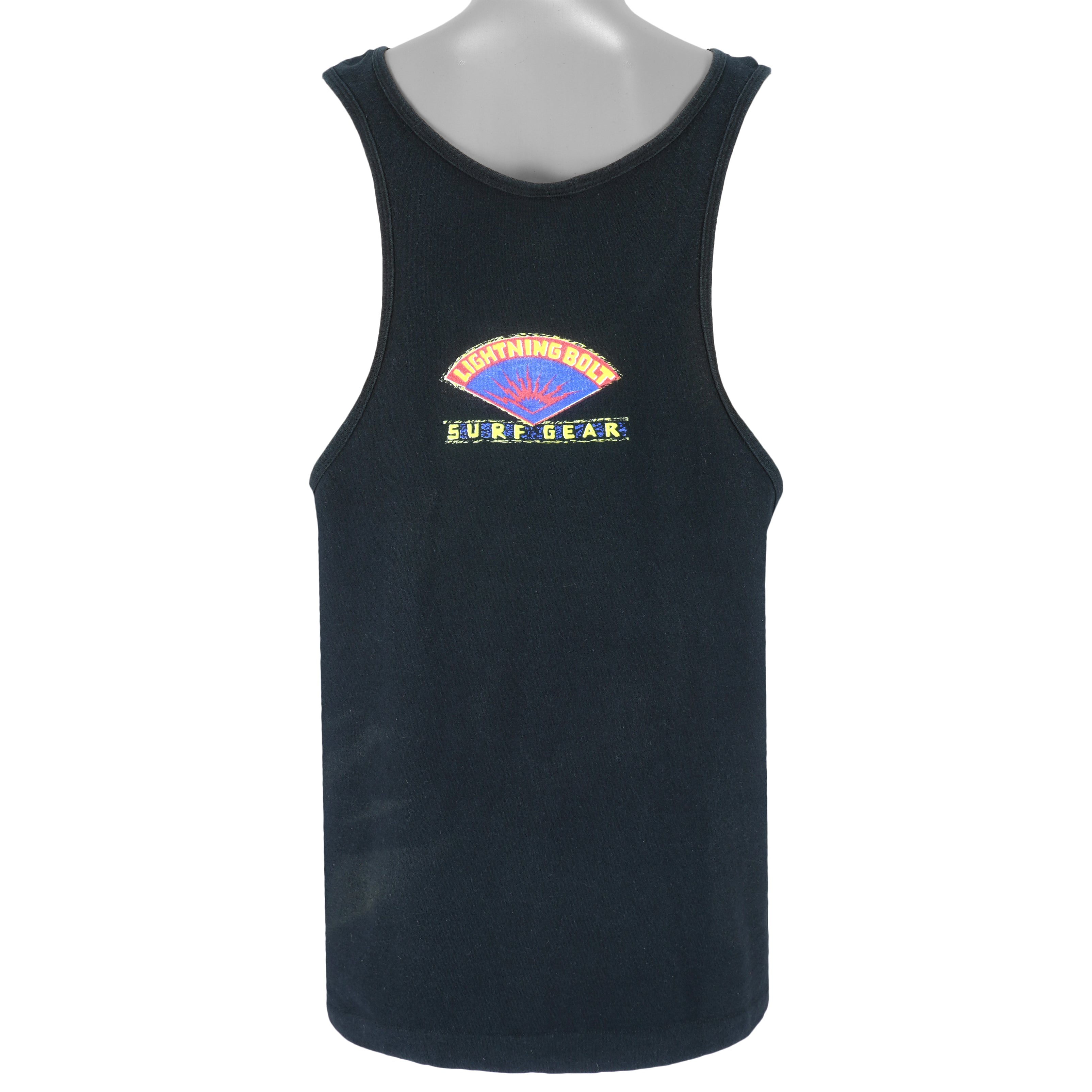 Vintage (Bolt) - Lighting Bolton Sport Sleeveless Shirt 1990 X-Large Vintage Retro