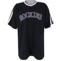 Starter - Colorado Rockies Big Logo Embroidered T-Shirt 1990s Large Vintage Retro Baseball