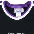 Starter - Colorado Rockies Big Logo Embroidered T-Shirt 1990s Large Vintage Retro Baseball