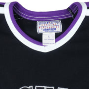 Starter - Colorado Rockies Big Logo Embroidered T-Shirt 1990s Large Vintage Retro Baseball