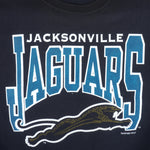 NFL (Delta) - Jacksonville Jaguars Embroidered Sweatshirt 1993 X-Large Vintage Retro Football
