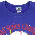 MLB (Lee) - Minnesota Twins World Champions Series Sweatshirt 1991 Large Vintage Retro Baseball