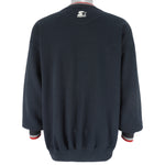 Starter - Chicago Blackhawks Crew Neck Sweatshirt 1990s Large Vintage Retro Hockey