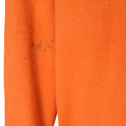 NFL (Logo 7) - Cleveland Browns Embroidered Crew Neck Sweatshirt 1990s Large