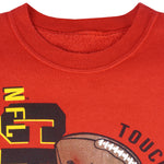 NFL - Kansas City Chiefs Touchdown Crew Neck Sweatshirt 1990s Medium Vintage Retro Football