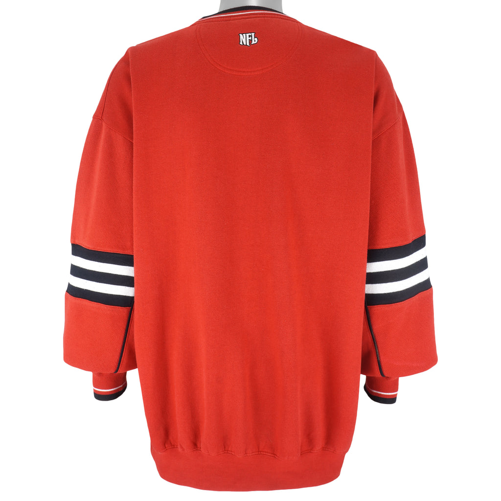 NFL - Tampa Bay Buccaneers Crew Neck Sweatshirt 1990s X-Large Vintage Retro Football
