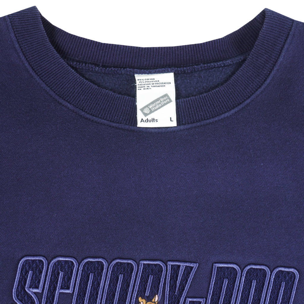 Vintage (Warner Bros) - Scoopy Doo Embroidered Crew Neck Sweatshirt Large Vintage Retro