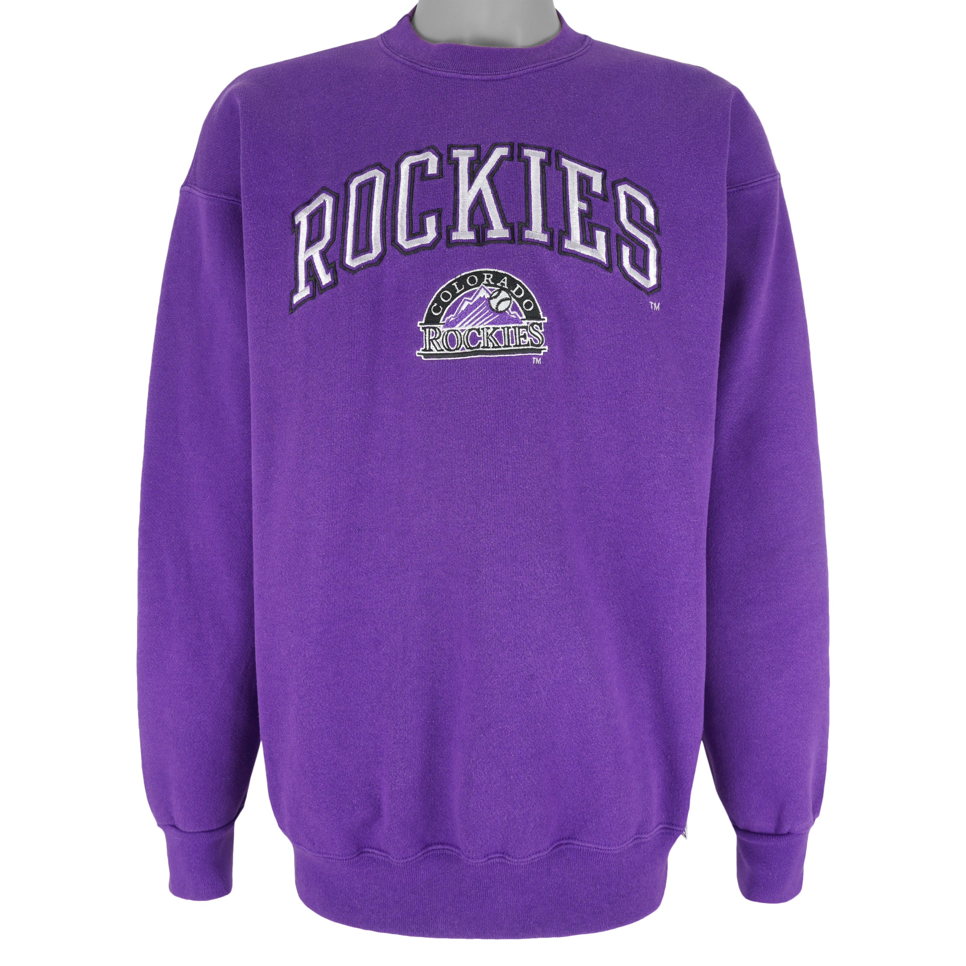 Nike Color Bar Club (MLB Colorado Rockies) Men's Pullover Hoodie.