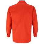 Vintage - Orange Zip-Up Jacket 1990s Medium Vintage Retro