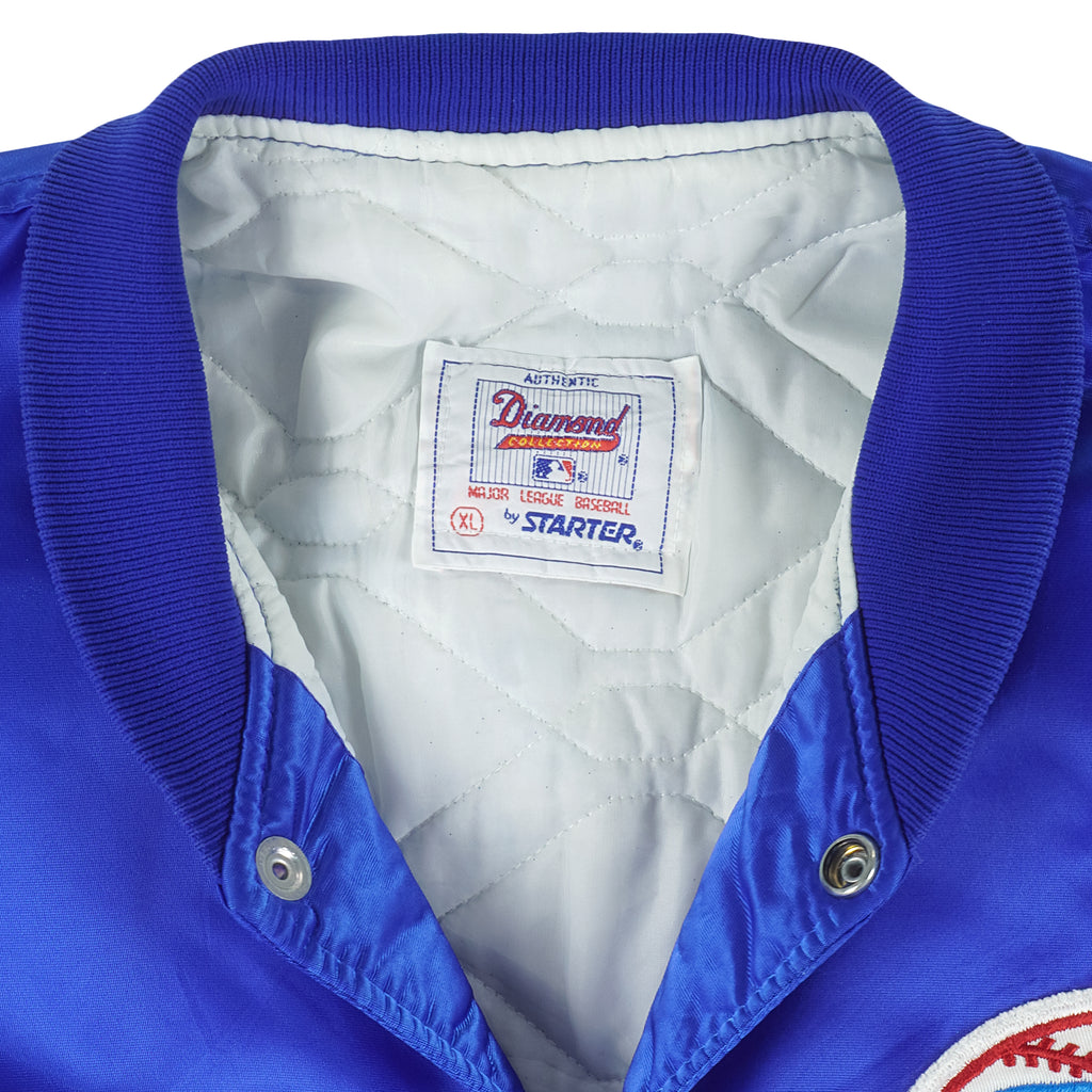 Starter - Toronto Blue Jays Diamond Collection Satin Jacket 1990s X-Large
