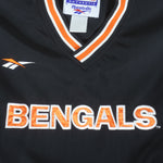 Reebok (Pro Line) - Cincinnati Bengals Pullover Windbreaker 1990s Large Vintage Retro Football