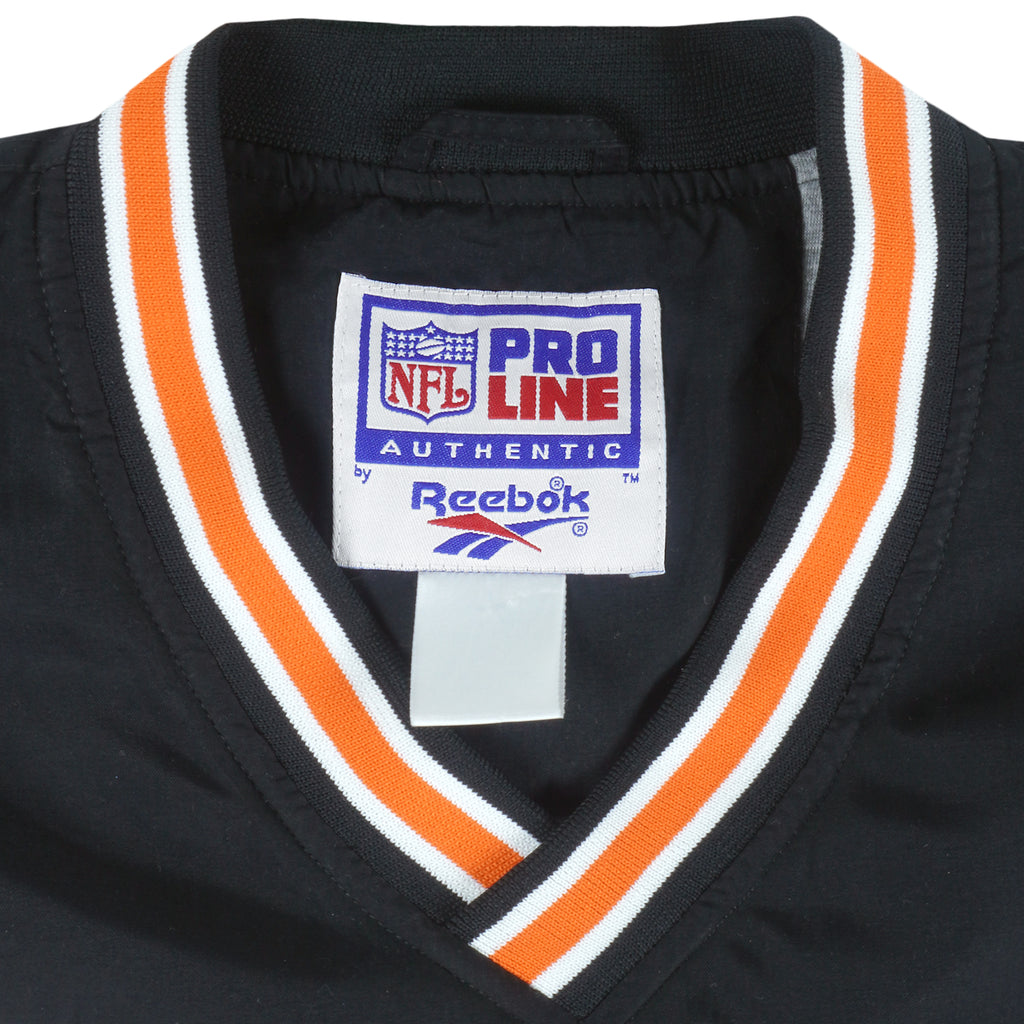 Reebok (Pro Line) - Cincinnati Bengals Pullover Windbreaker 1990s Large Vintage Retro Football