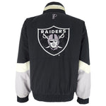 NFL (Pro Player) - Oakland Raiders Reversible Jacket 1990s X-Large Vintage Retro Football