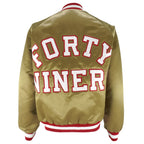 NFL (Chalk Line) - San Francisco 49ers Satin Jacket 1990s Medium Vintage Retro Football