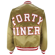 NFL (Chalk Line) - San Francisco 49ers Satin Jacket 1990s Medium Vintage Retro Football