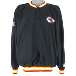 Starter - Kansas City Chiefs Pullover Windbreaker 1990s X-Large Vintage Retro Football