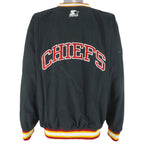 Starter - Kansas City Chiefs Pullover Windbreaker 1990s X-Large Vintage Retro Football