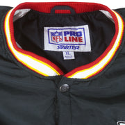 Starter - Kansas City Chiefs Pullover Windbreaker 1990s X-Large Vintage Retro Football
