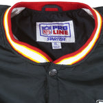 Starter - Kansas City Chiefs Pullover Windbreaker 1990s X-Large Vintage Retro Football