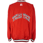 Starter - Texas Tech Embroidered Pullover Windbreaker 1990s XX-Large Vintage Retro Football College