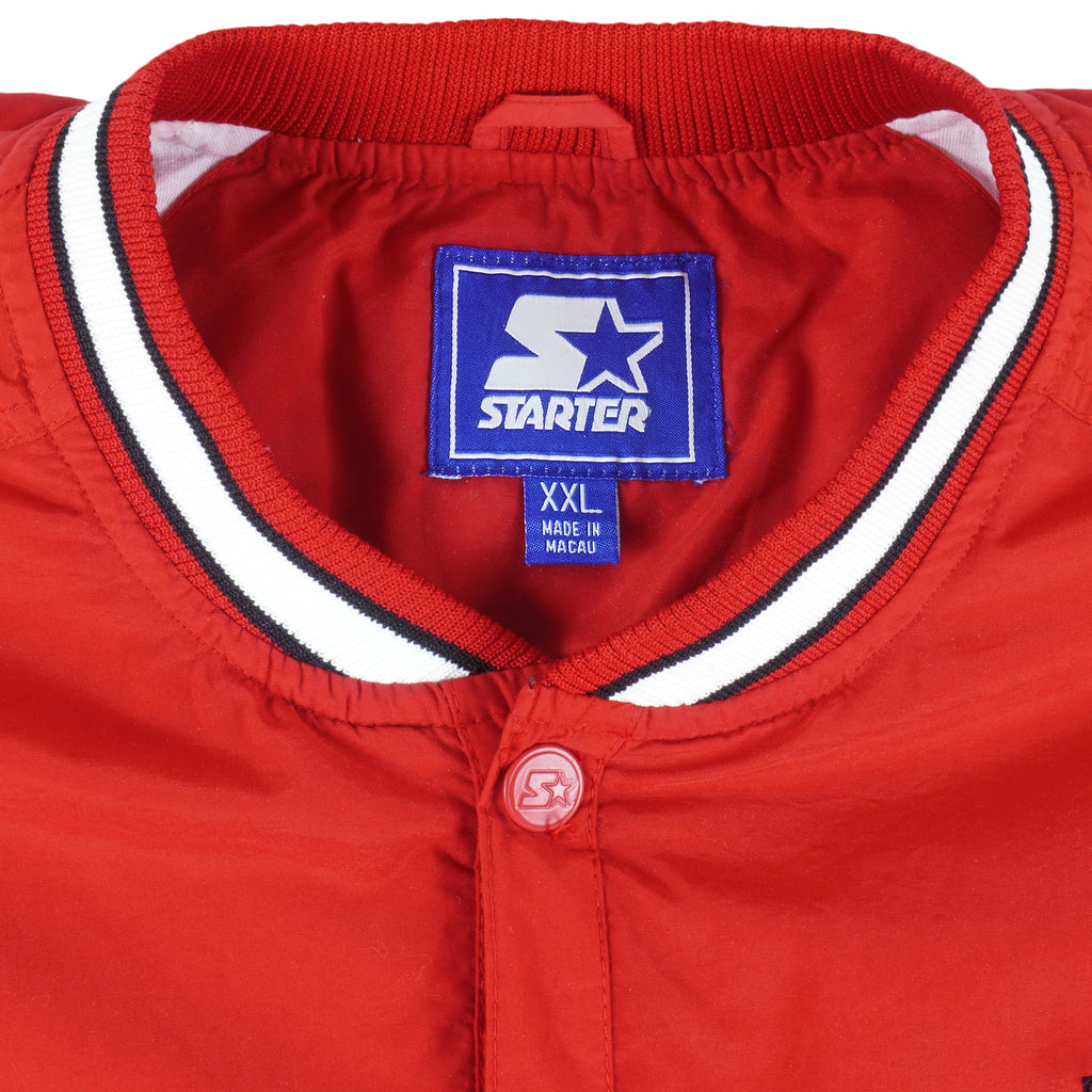 Starter - Texas Tech Embroidered Pullover Windbreaker 1990s XX-Large Vintage Retro Football College