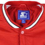 Starter - Texas Tech Embroidered Pullover Windbreaker 1990s XX-Large Vintage Retro Football College