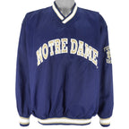 Starter - Notre Dame Fighting Irish Pullover Windbreaker 1990s Large Vintage Retro College