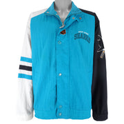 Starter - San Jose Sharks Embroidered Jacket 1990s X-Large Vintage Retro Hockey
