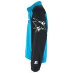 Starter - San Jose Sharks Embroidered Jacket 1990s X-Large Vintage Retro Hockey