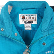Starter - San Jose Sharks Embroidered Jacket 1990s X-Large Vintage Retro Hockey