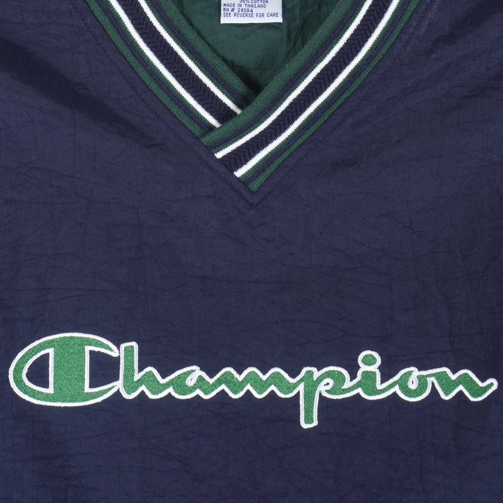 Champion - Classics Pullover Windbreaker 1990s X-Large Vintage Retro Football