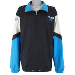 Champion - Carolina Panthers Zip-Up Windbreaker 1990s XX-Large Vintage Retro Football