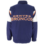 NFL (Logo 7) - Denver Broncos Embroidered Puffer Jacket 1990s X-Large