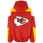Starter (Pro Line) - Kansas City Chiefs Puffer Jacket 1990s XX-Large Vintage Retro Football
