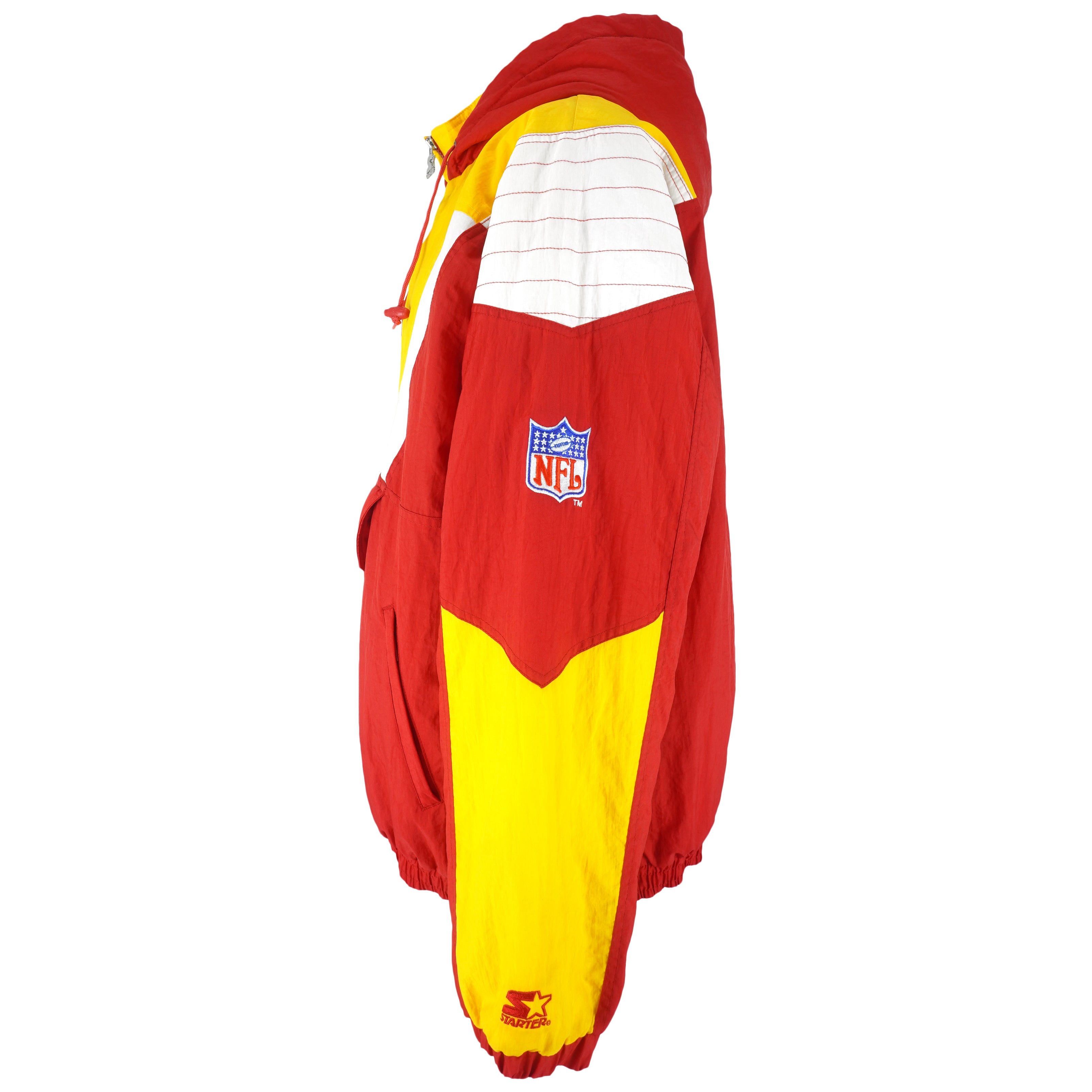 Starter (Pro Line) - Kansas City Chiefs Puffer Jacket 1990s XX-Large Vintage Retro Football