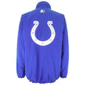Starter - Indianapolis Colts Zip & Button-Up Jacket 1990s XX-Large Vintage Retro Football