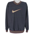 Nike  - Big Embroidered Logo Pullover Windbreaker 1990s X-Large Vintage Retro