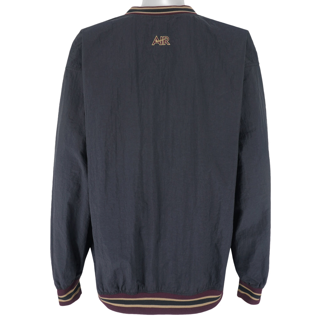 Nike  - Big Embroidered Logo Pullover Windbreaker 1990s X-Large Vintage Retro