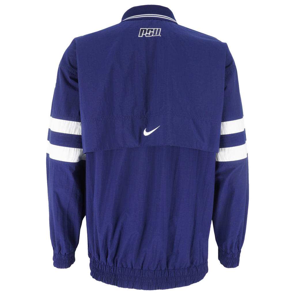 Nike - Penn State NCAA Pullover Windbreaker 1990s Medium Vintage Retro Football college