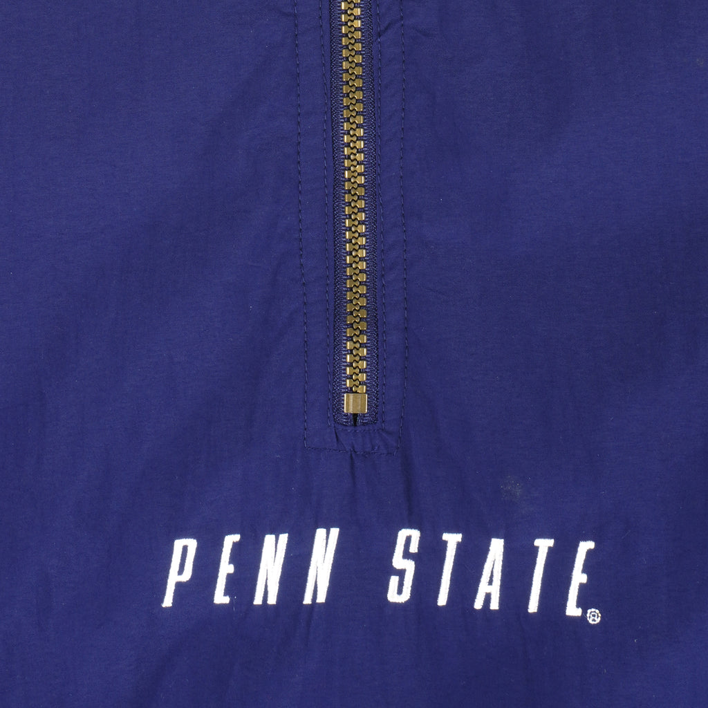 Nike - Penn State NCAA Pullover Windbreaker 1990s Medium Vintage Retro Football college