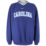 Nike - North Carolina Pullover Windbreaker 1990s XX-Large Vintage Retro Football College