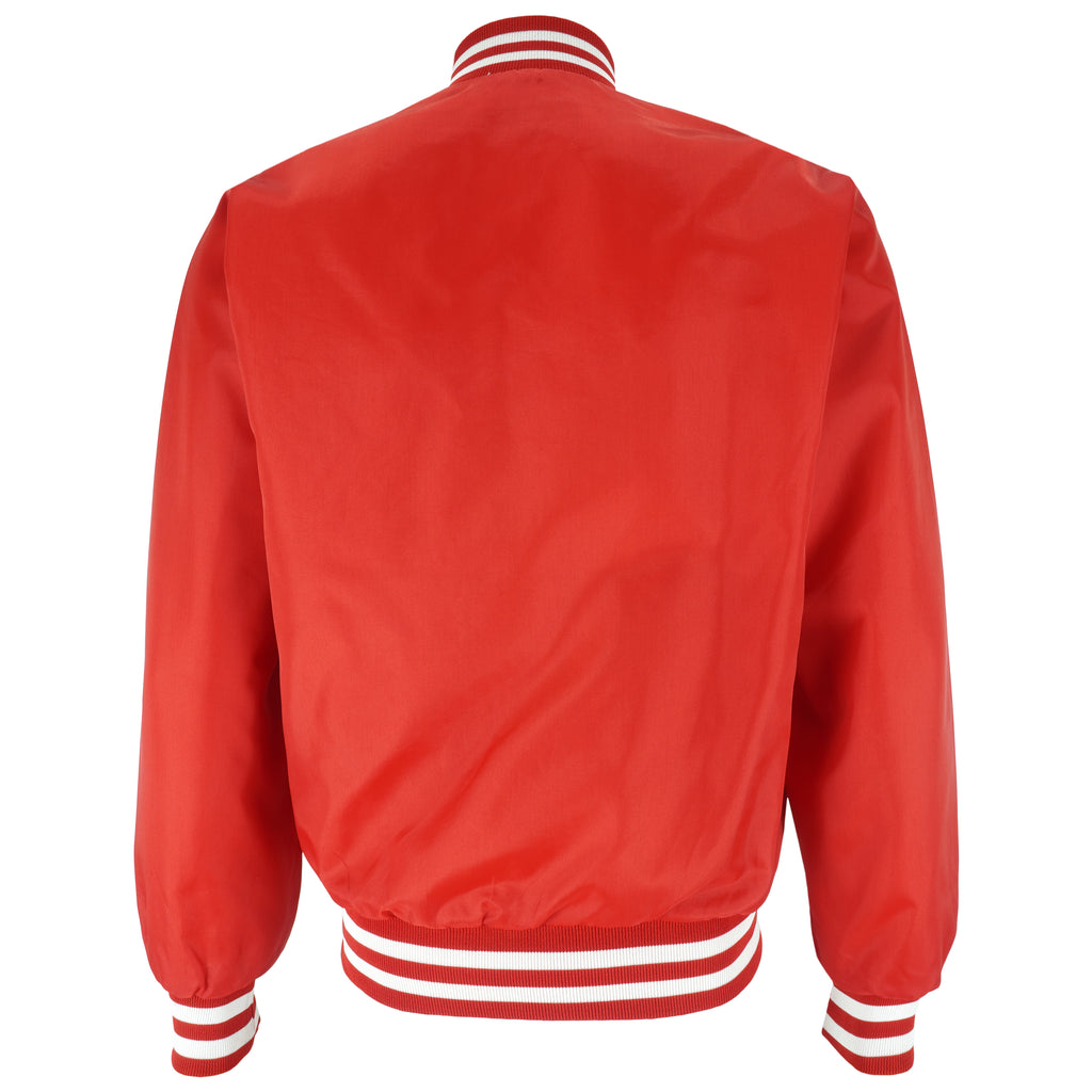 Vintage (Swingster) - Red Mac Quality Tools Bomber Racing Jacket 1990s Small Vintage Retro