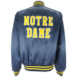 NCAA (Holloway) - Notre Dame Fighting Irish Satin Jacket 1990s Large Vintage Retro Football College