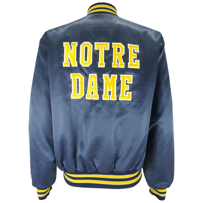 NCAA (Holloway) - Notre Dame Fighting Irish Satin Jacket 1990s Large