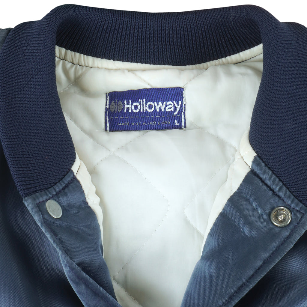 NCAA (Holloway) - Notre Dame Fighting Irish Satin Jacket 1990s Large Vintage Retro Football College