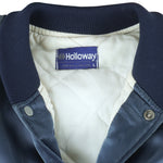 NCAA (Holloway) - Notre Dame Fighting Irish Satin Jacket 1990s Large Vintage Retro Football College