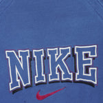 Nike - Check Mark Embroidered Crew Neck Sweatshirt 1990s Small Vintage Retro