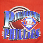 MLB (Trench) - Philadelphia Phillies Crew Neck Sweatshirt 1993 X-Large Vintage Retro Baseball