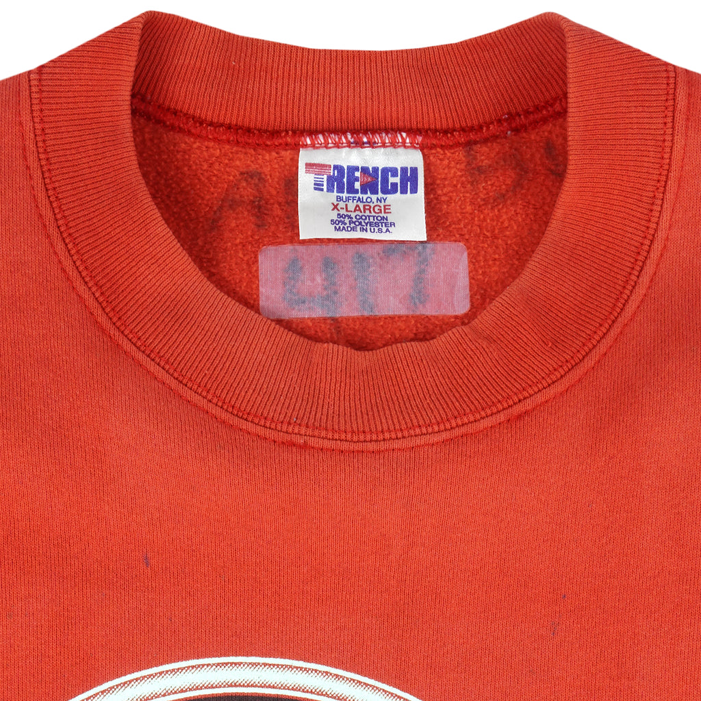 MLB (Trench) - Philadelphia Phillies Crew Neck Sweatshirt 1993 X-Large Vintage Retro Baseball