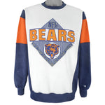 NFL (Logo 7) - Chicago Bears Crew Neck Sweatshirt 1990 Large